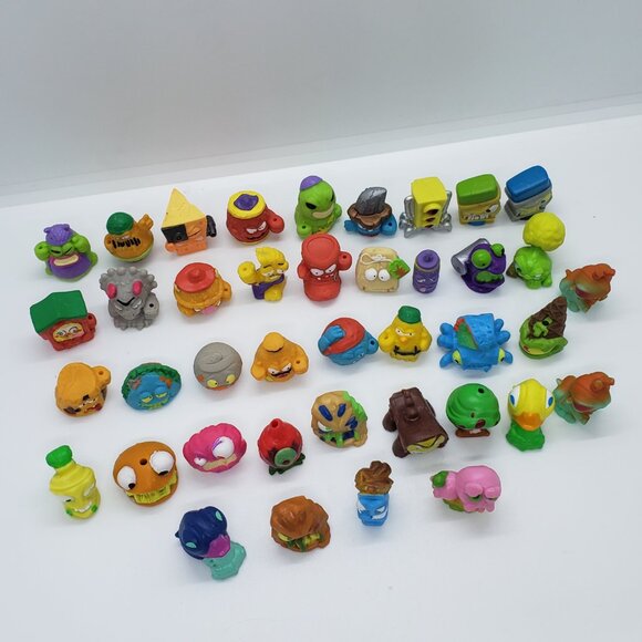 40 Trash Pack The Grossery Gang Mini Figures Lot Squishy Moose Toys Mixed Bugs - Picture 2 of 16